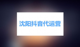 沈阳短视频运营,打造城市魅力新名片